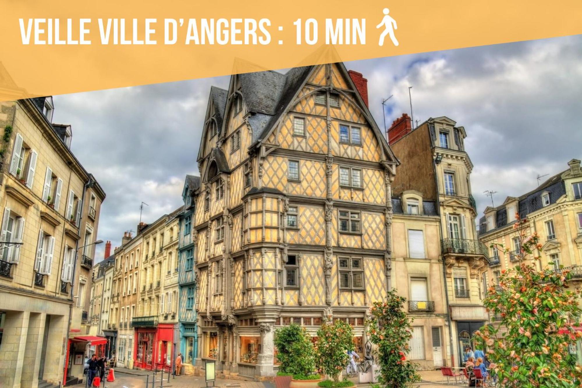 Appartement Coeur De Ville Angers Eksteriør billede